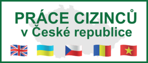 Logo webu Práce cizinců v ČR